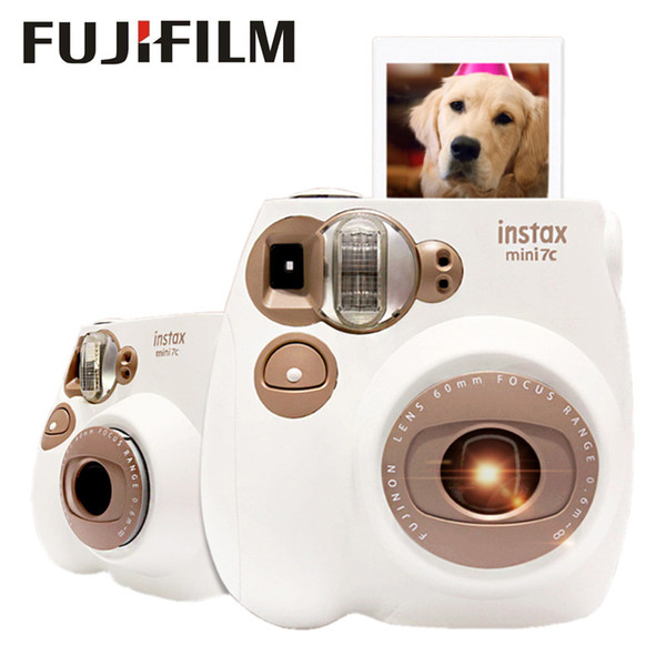 Instax Mini7c Camera Film Auto Focus with Wrist Strap for Travel Birthday Christmas New Year Festival Kids Girl Gift