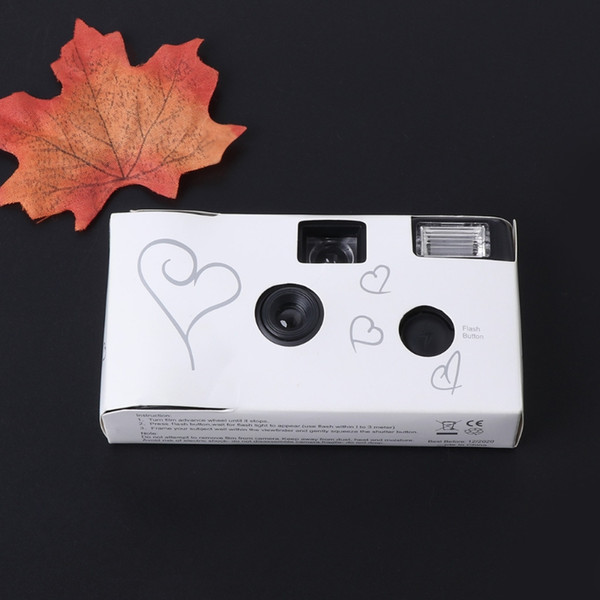 OOTDTY 36 Photos Power Flash HD Single Use One Time Disposable Film Camera Party Gift Oct30 Drop ship