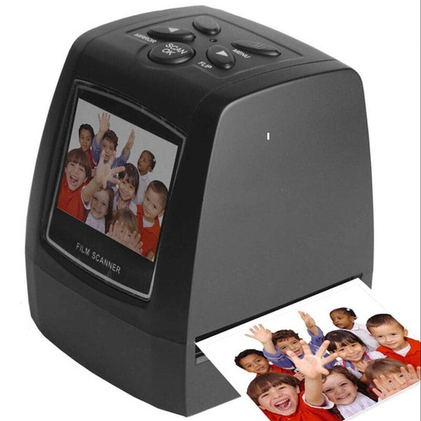 High Fast Photo Printe Resolution Photo Scanner 35mm/135mm Slide Film Scanner Digital USB Film Converter 2.36