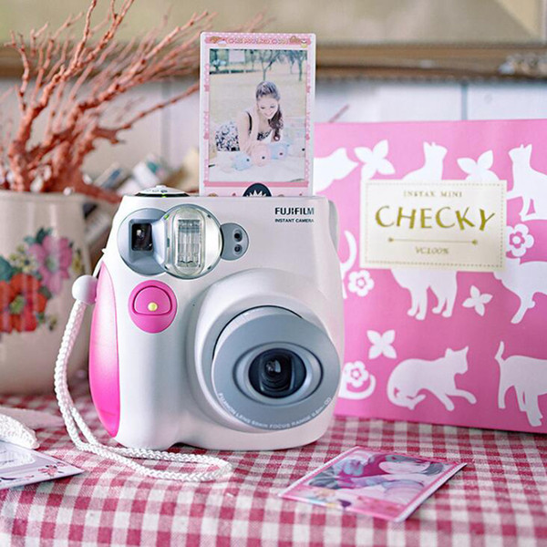 Fashion for Fuji Mini 7s Single Use camera Fujifilm Instax Mini 7s Instant Film Photo Camera free shipping