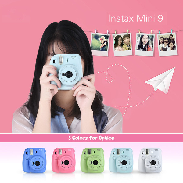 Instax Mini 9 Instant Camera Photo Film Camera Mini Camera Gift as Good as Hello Kitty Pink / Blue / Greem / White