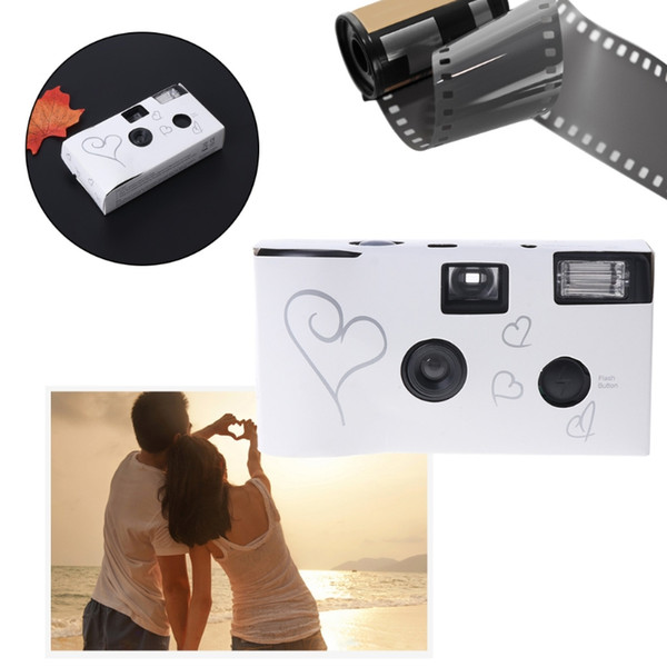 36 Photos Power Flash HD Single Use One Time Disposable Film Camera Party Gift AUG-10D