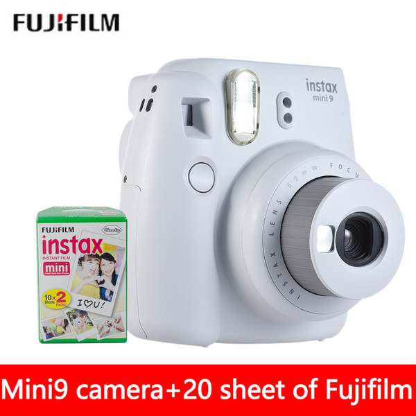 Fujifilm Instax Mini 9 Camera Film Camera Photo Instant with Lens Filter+20 Film suit