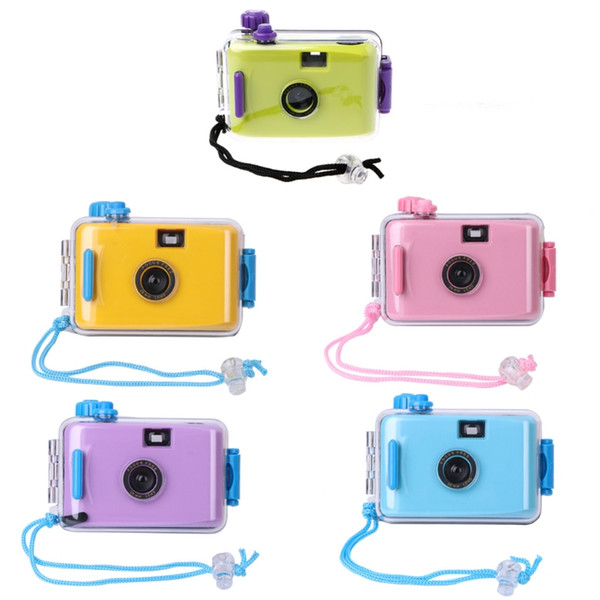 Underwater Waterproof Lomo Camera Mini Cute 35mm Film With Housing Case New