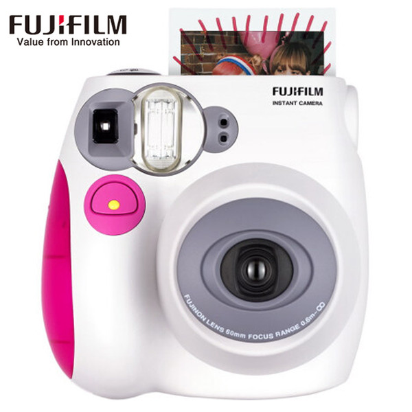 Genuine Fujifilm Fuji Instax Mini 7s Instant Film Photo Camera Pink Blue Back Color instock Free Shipping cheaper than mini 8