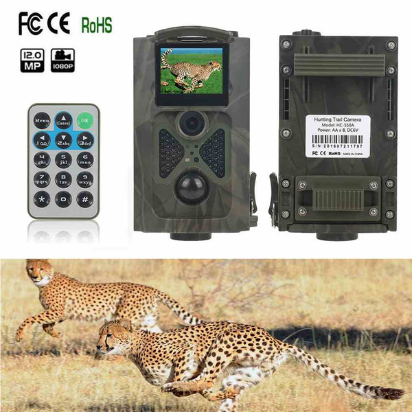 HC-550A Scouting Hunting Camera HC550A HD 1080P 16MP 120 Degrees Angle PIR Sensor Sight Trap Wildlife Game Trail Cameras