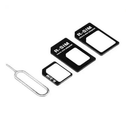 Top Quality Convert Nano SIM Card to Micro Standard Adaptor For iPhone 5 Sim Cards Adapters