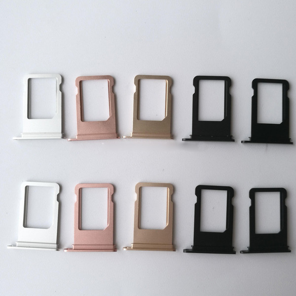 For iphone 5 Nano SIM Card Holder Tray Slot for iphone 5S 5C Replacement SIM Card Holder Adapter Socket Accessories 80