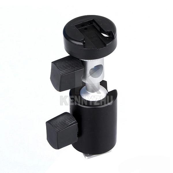 360 Degree Swivel Flash Hot Shoe Support Mount C Bracket Umbrella Holder for 1/4