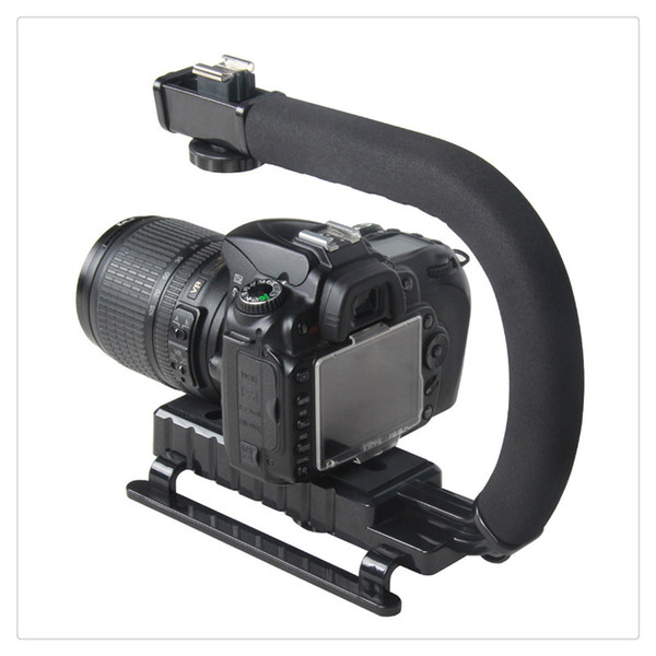 New High Quality Pro Stabilizer U-Shape Bracket Video Handheld Grip for Camcorder Camera DSLR Free Shipping