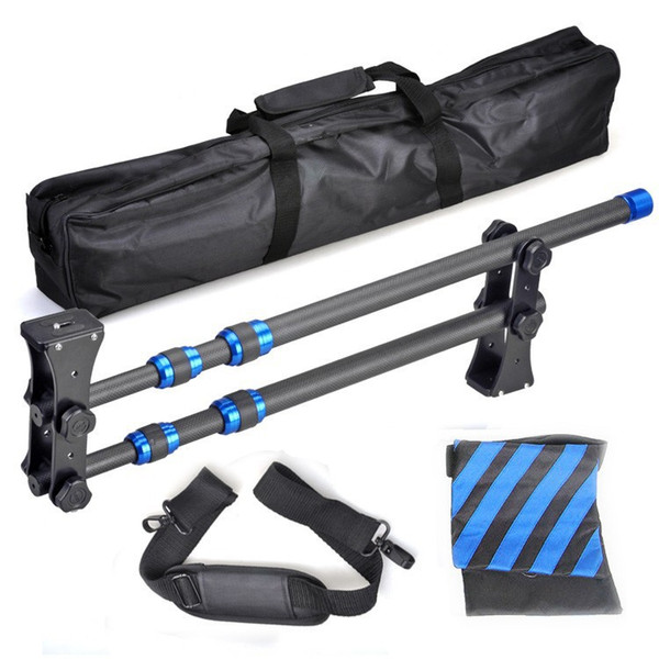 High Quality Carbon Fiber jib crane Portable Pro DSLR Video Camera Crane Jib Arm Standard Version+Bag free shipping