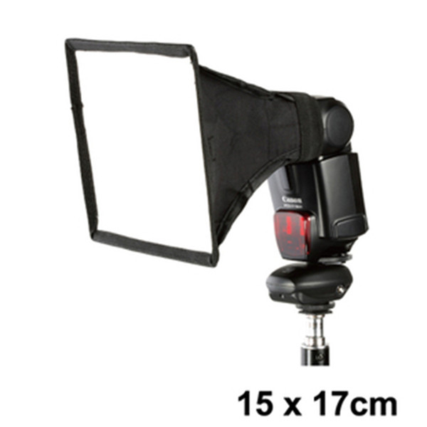 Lightdow Universal Flash Diffuser 15cm*17cm Diffusers Mini Softbox For Canon Nikon Sony Pentax Olymbus Most External Flash Light Speedlite