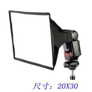 20x30 lambed box flash softbox flash diffusers measurement : 20 30cm for canon 580EX/430EX/550EX/540EZ/420EX/380EX