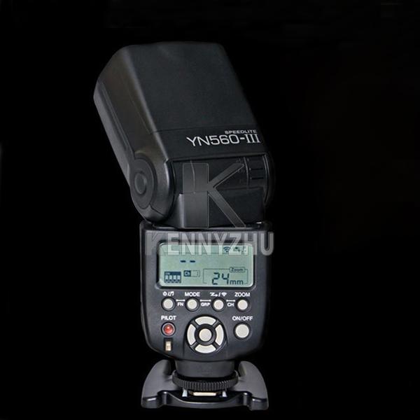 YONGNUO Upgraded YN560 YN-560 III Wireless LCD Flash Speedlite Flashlight For DSLR Camera Canon Nikon Pentax