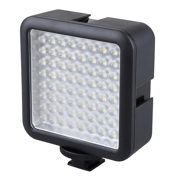 Wholesale-Godox 64 LED LED-64 Video Lamp Light for Digital Camera DSRL Camcorder DV