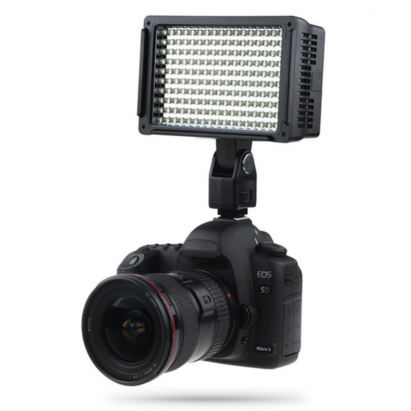 Lightdow Pro High Power 160 LED Video Light Camera Camcorder Lamp with Three Filters 5600K for DV Cannon Nikon Olympus Cameras LD-160 BA