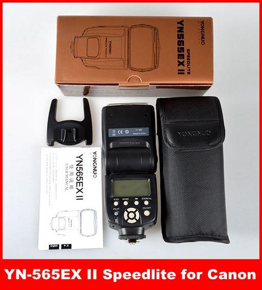 YONGNUO YN-565EX II TTL Flash Speedlite YN-565EXII for Canon 6D 7D 70D 60D 600D Flashes Free Shipping