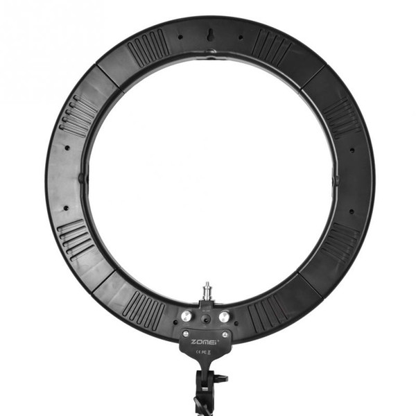 Zomei Dimmable Camera Video LED Ring Light Photo Fill Lamp US Plug AC 100 - 240V 14inch Lamps 2018 new style