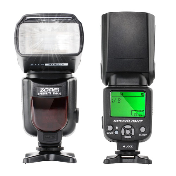 ZOMEI New Pre Brand Wireless Mini Flash ZM430 Speedlite for and Hot Shoe Flash Speedlite, Photo