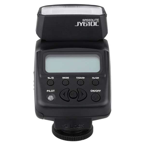 original VILTROX JY-610C photography equipment Mini LCD TTL flash Speedlite strobe lights flash triggers infrared for Canon