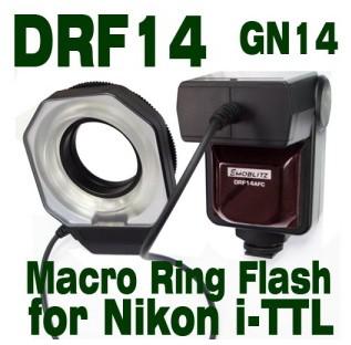 DRF14 i-TTL iTTL TTL Macro Ring FLASH for NIKON D5000 D3000 D90 D60