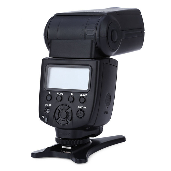 JY-680A Universal LCD Manual Flash Speedlite Light for Any Digital Camera with Standard Hot Shoe Mount and Free Bounce Diffuser