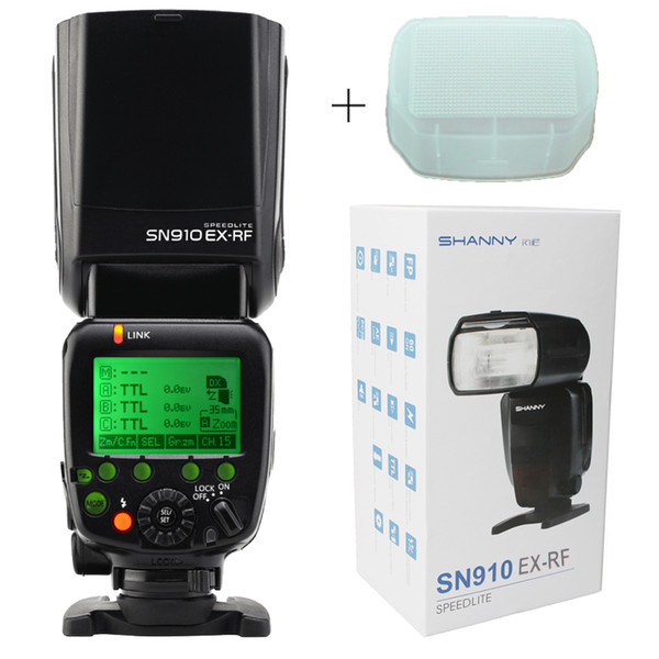 SN910EX-RF 1/8000s 2.4GHz Master Slave Wireless Radio flash GN60 speedlite for Nikon SB-900 D7100 D7000 D5300 D800 D90