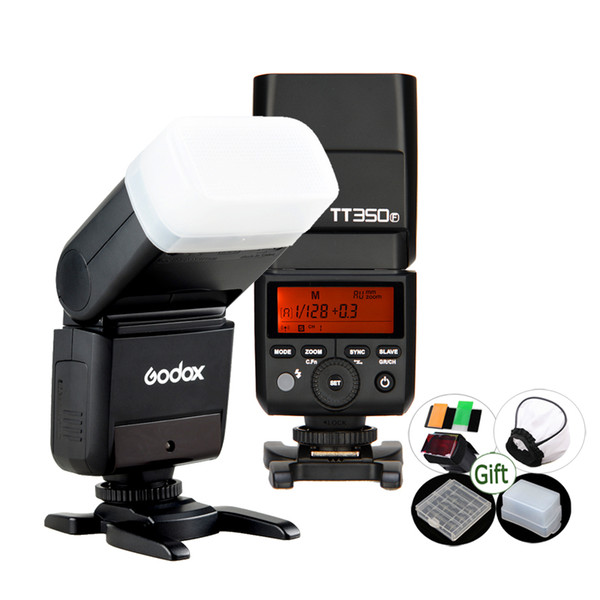 Mini Godox Speedlite TT350F TTL 2.4G HSS 1/8000s Flash for Fuji Fujifilm Digital Camera X-Pro2 X-T20 X-T2 X-T1 X-E1 X-A3 X100F