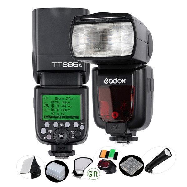 GODOX TT685F TTL 2.4G HSS 1/8000s Wireless TTL Flash Light Speedlite for Fuji X-Pro2 X-T20 X-T2 X-T1 Fujifilm X-Pro1 X-T10 X-E1