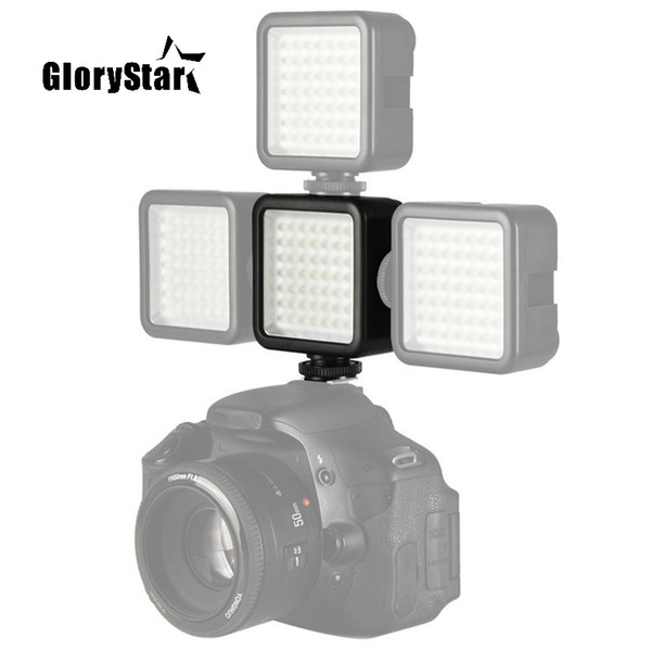 Photo Flash GW49 Mini Pro Led-49 Video Light 49 Led Flash Light For Dslr Camera Camcorder Dvr Dv Camera Light Black for gopro