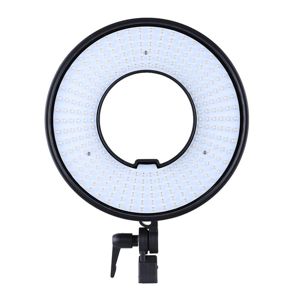 Wholesale-DVR-300DVC Photo Studio Ring LED Video Light Lamp Panel CRI 95+ Color Temperature 3000K-7000K Adjustable Photography Lighting