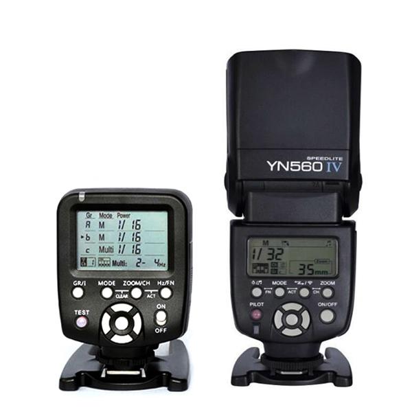 Yongnuo Flash YN560 IV Speedlite with White Diffuser + YN560-TX 2.4G Wireless Trigger Contoller for DSLR Camera Canon Nikon