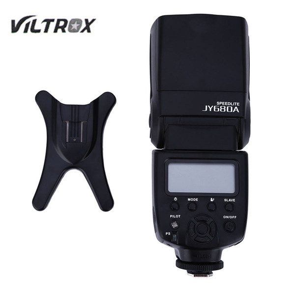 Original VILTROX JY - 680A Universal DSLR LCD Flash Speedlite Light for Any Digital Camera with Standard Hot Shoe Mount