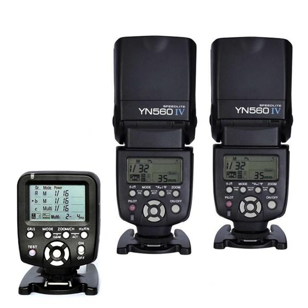 Yongnuo YN560-TX 2.4G Wireless Trigger Controller + 2pcs Flash YN560IV Speedlite YN-560 IV Free Diffuser for Camera DSLR Canon Nikon