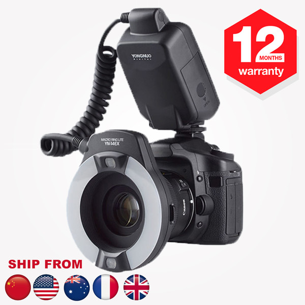 Yongnuo YN-14EXL Macro Ring Lite Flash Speedlite Light for EOS 5Ds 5Dsr 760D 5D Mark III 6D 7D 60D 70D 700D 650D 600D