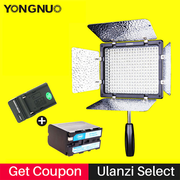 YONGNUO YN300 III CRI95 Photographic Led Camera Video Light Panel NP-F970 Battery&Charger YN300III for Wedding Studio Youtube