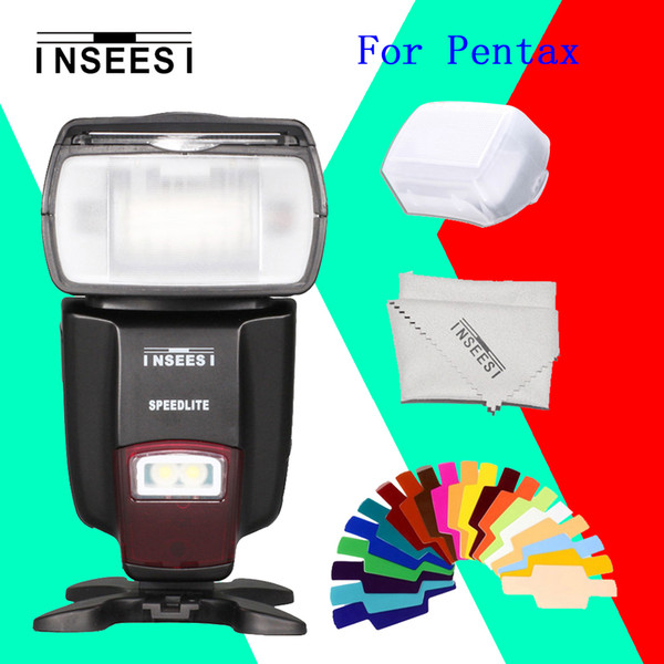 Wholesale-INSEESI IN-560IV Flash Speedlite IN 560VI For Pentax K-7 K-x K20D K10D K200D K100D DSLR Cameras AS Viltrox JY680A Triopo TR-950