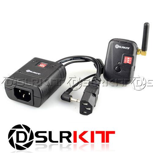 Wholesale-DSLRKIT 8 channel Wireless Studio Flash Trigger AC-08B 3.5mm 1/8