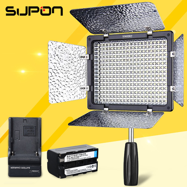 Wholesale- YONGNUO YN300 III YN-300III LED Camera Video Light For Can Nik Olym+1* NP-F750 Battery