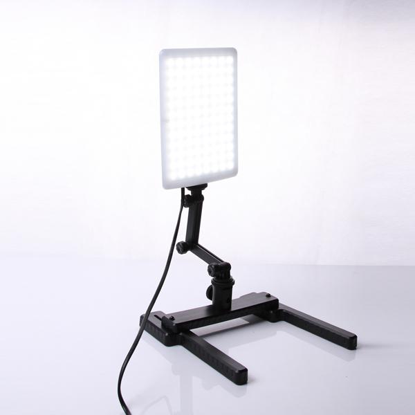 Professional CN-T96 5600K 96PCS LED Light Lamp 18W with Mini Shooting Bracket Stand Set Photographic Lighting Kit