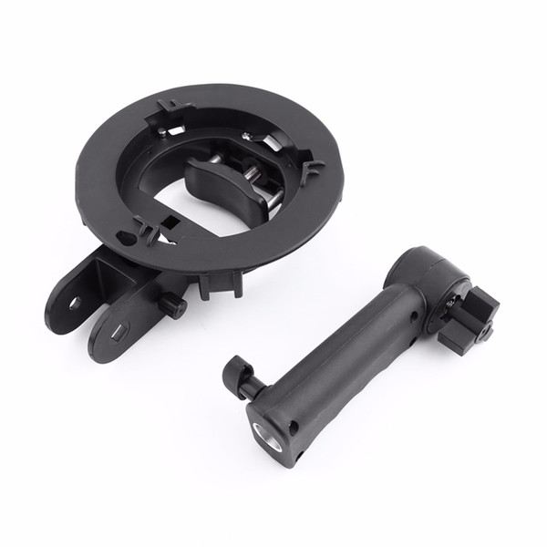 Freeshipping S-Type Bracket Handheld Grip Mount Holder With Handle For Speedlite Flash Softbox