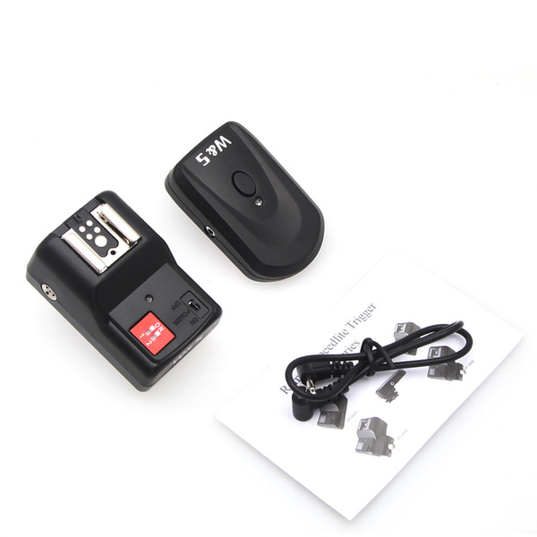 4 Channels Wireless Remote Speedlite Flash Trigger Universal for Canon Nikon Pentax Olympus PT-04GY