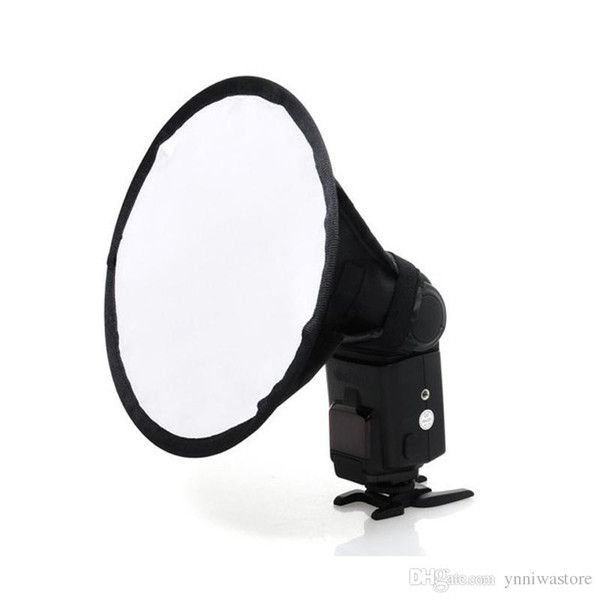 5pcs/lot 20cm Mini circular Softbox Flash Diffuser Soft Box for Canon for Nikon Speedlite 580EX 430EX 550EX SB900 SB800 SB700