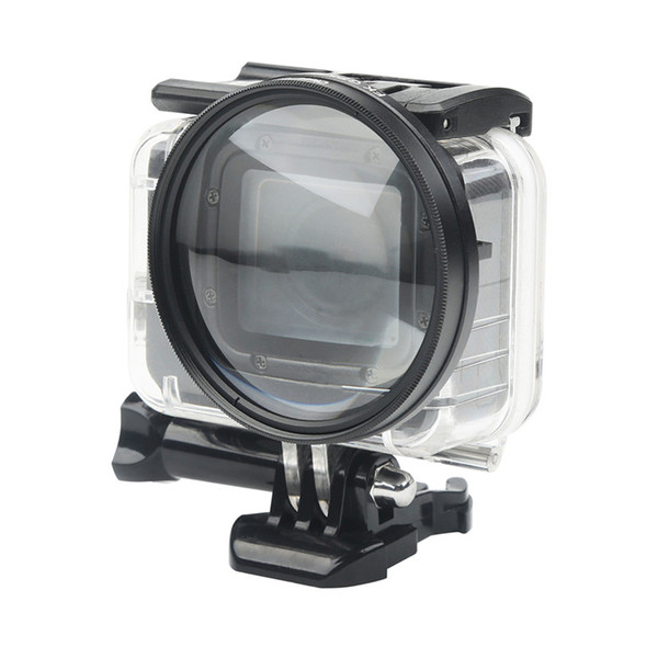 58MM UV Lens Filter for GoPro Hero 5 6 7 Original Waterproof Cover X10 UV Filtered Lens Glass