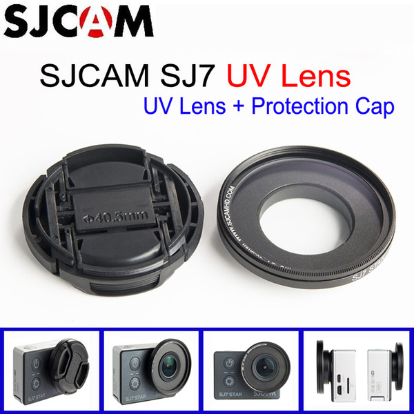 es Accessories Camera Filters Original SJCAM SJ7 Star MC UV Lens 40.5mm with Protection Cap - Anti Scratch Lens UV Filter Lens