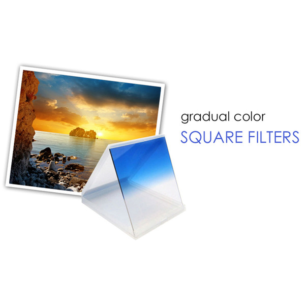 Universal Square Filters full color filters / Gradual color filers For Canon Nikon Pentax DSLR Camera