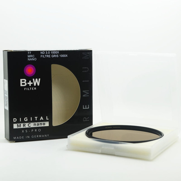 B+W 810 ND1000 77mm MRC Ultra Thin Neutral Density 10 Stop for Camera ND 1000 67 72 77 82