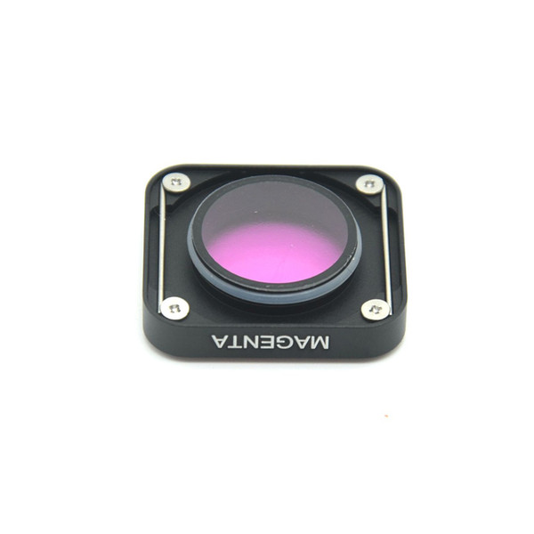 Screw free panchromatic color Filter lens protective cover replacement For Hero 7 6 5 action camera