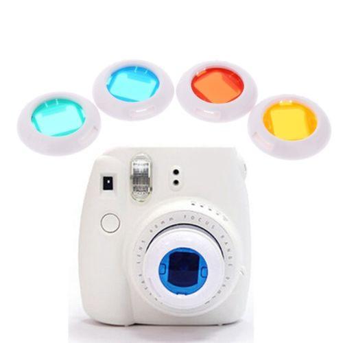 4 Color Close Up Magic Filter Lens Set for Fujifilm Instax Mini7S Mini8 Cameras