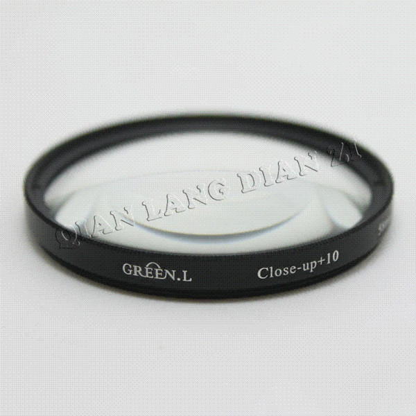 Green L 72mm 72mm Macro Close-Up +10 Close Up No.10 Lens Filter Camera Filter Cheap Camera Filter